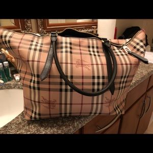 Large original Burberry bag